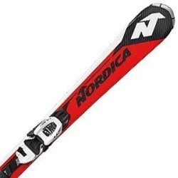 LYŽE SJEZDOVÉ NORDICA TEAM J RACE+FDT 7.0  (120, 130cm)