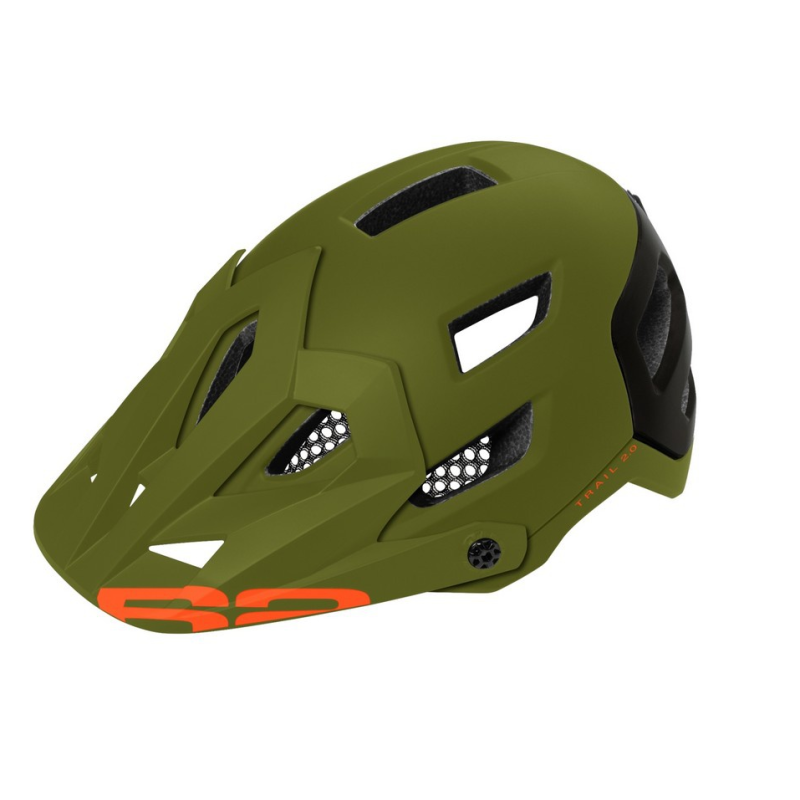 Helma R2 TRAIL 2.0 matná zelená CB Helma R2 TRAIL 2.0 matná zelená CB