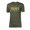 HRUTUR "FOREST" pánské merino triko