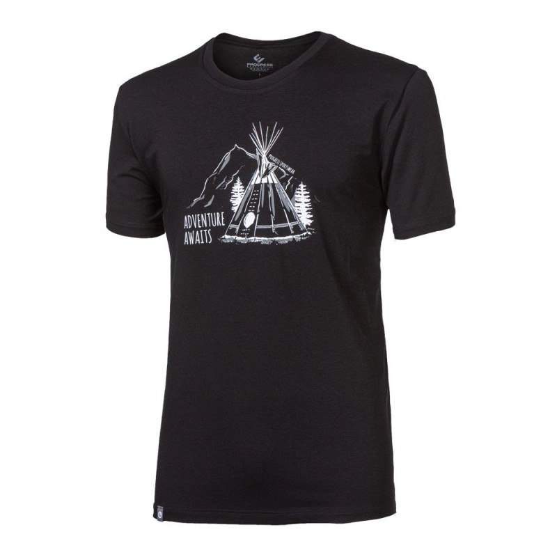 PIONEER "TEEPEE" pánské triko s bambusem PIONEER "TEEPEE" pánské triko s bambusem