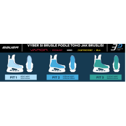 Hokejové brusle Bauer Supreme SHADOW intermediate