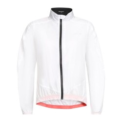 FLOWY BIKE dámská cyklistická větrovka  bílá, černá
