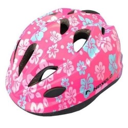 PŘILBA NEXELO FUNNY RŮŽOVÁ KVĚTY S 48 - 52 cm