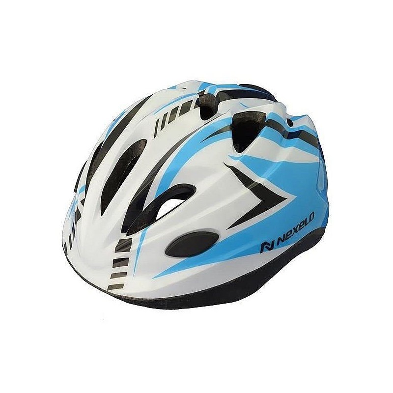 PŘILBA NEXELO FUNNY BÍLO-MODRÁ S 48 - 52 cm